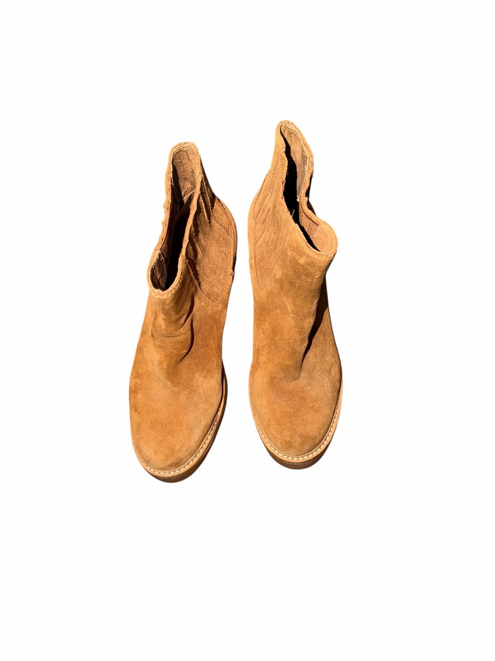 Jeffrey Campbell Tan Suede Ankle Boot Size 8